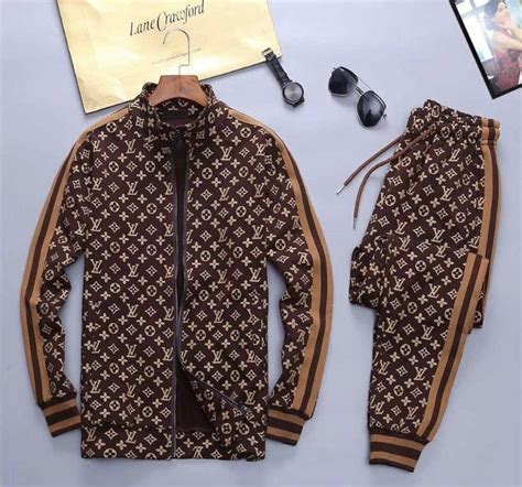 louis vuitton men's tracksuit|louis vuitton dress shirt men's.